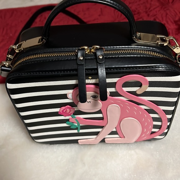 Kate Spade New York Rambling Roses Monkey Casie Satchel